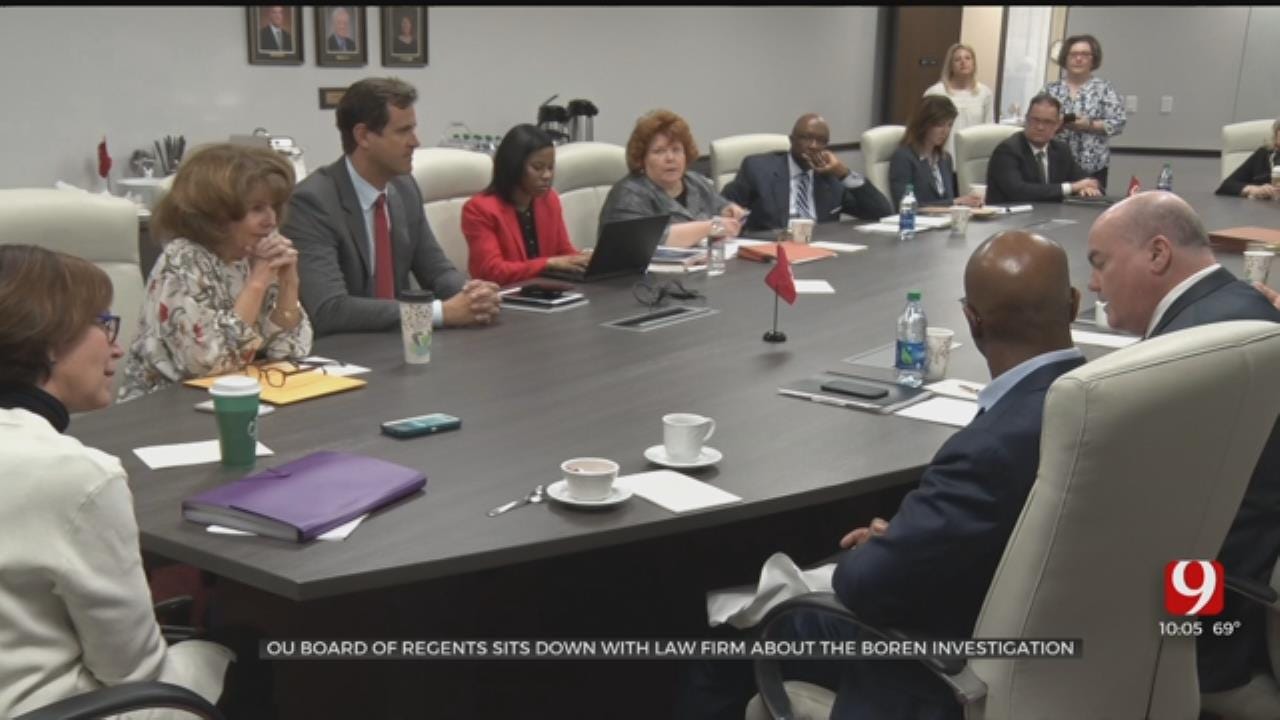 OU Board Of Regents Meets With Law Firm About Boren Investigation