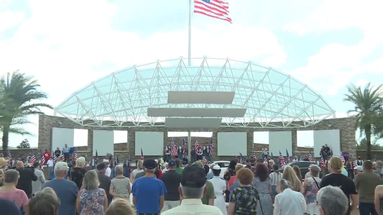 WATCH: People From All Over Turn Out For The Funeral Of Florida Veteran With No Family