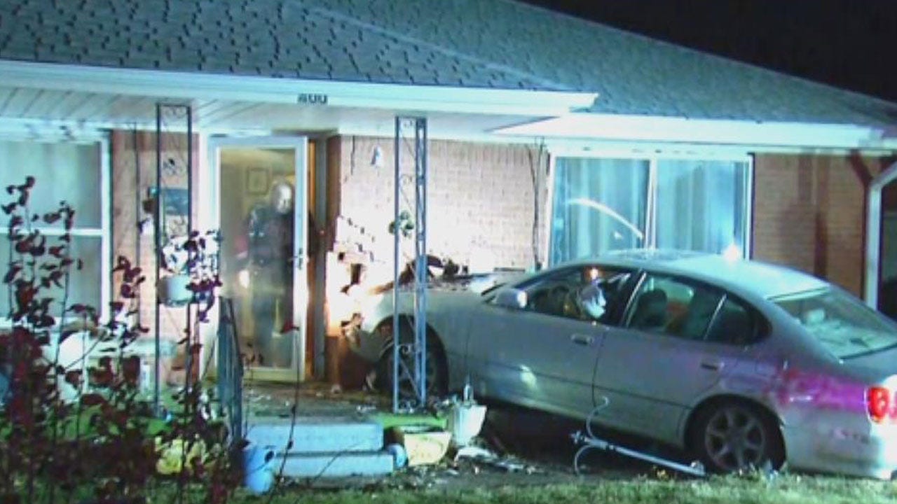 Suspects Crash Into Yukon Home During Police Pursuit