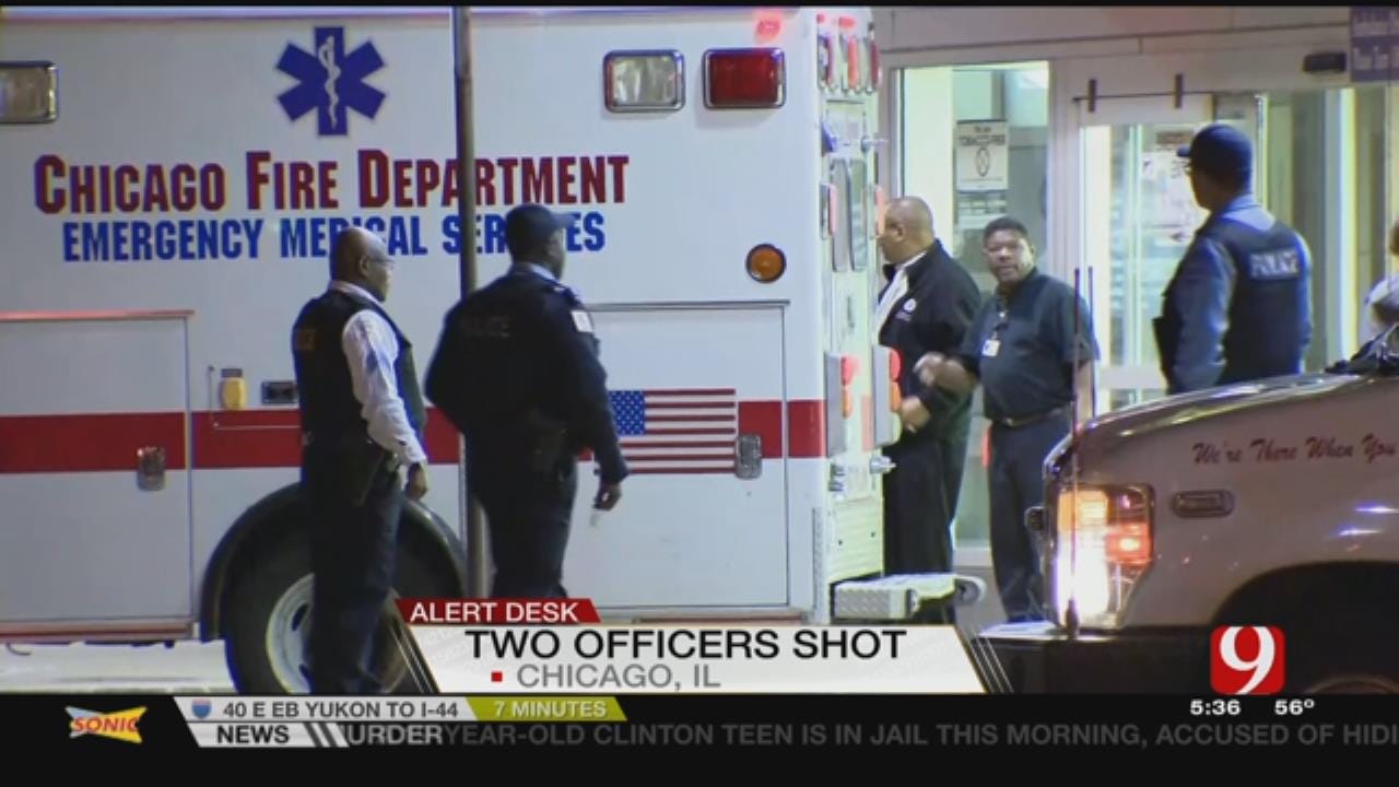 Police Say Chicago Officers Shot And Wounded Were Targeted