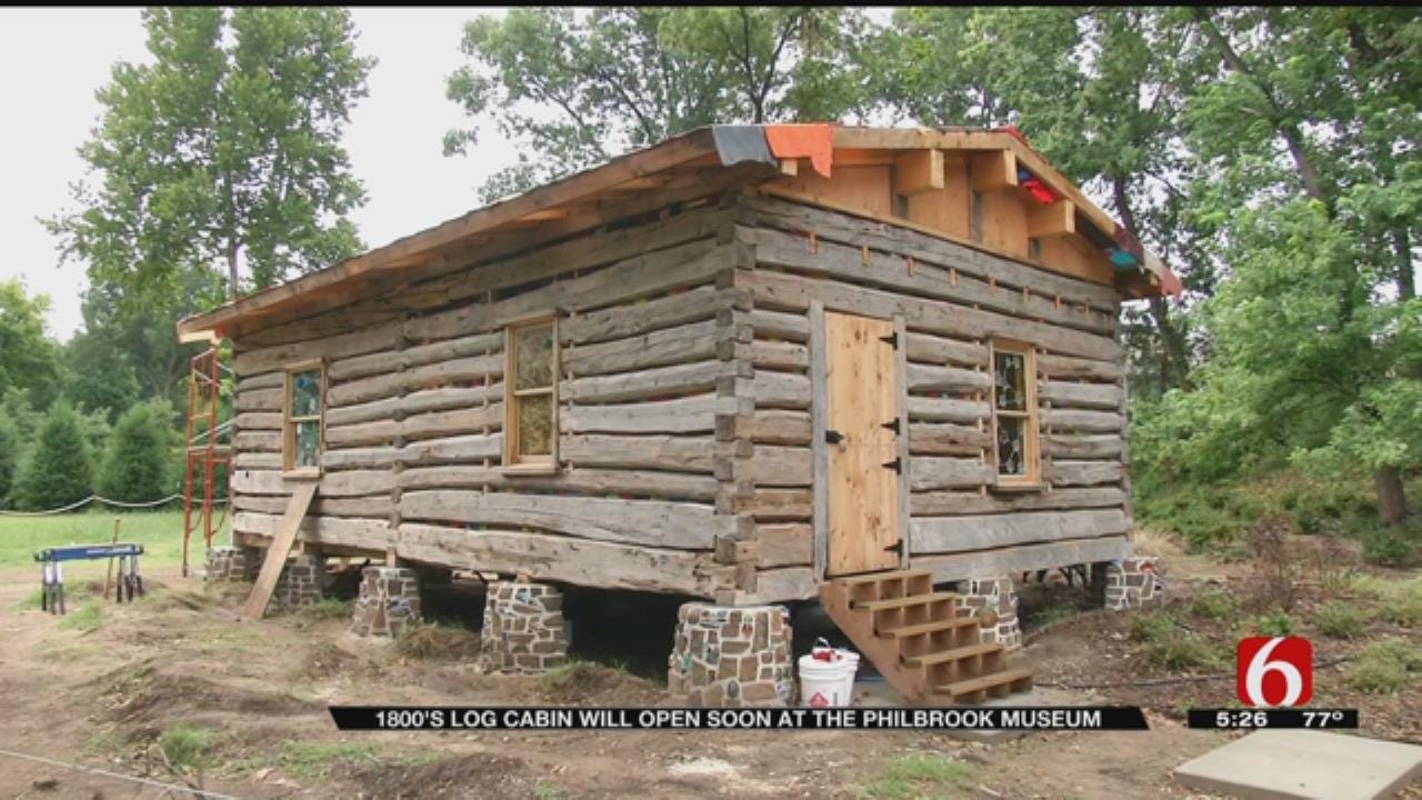 Unique Cabin From 1800's Coming To Philbrook Museum