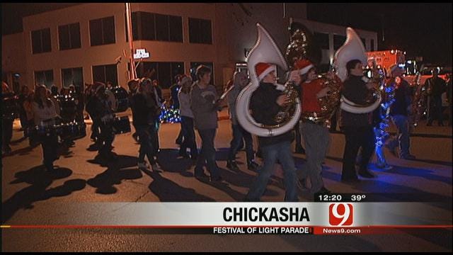 Chickasha Festival Of Lights Parade