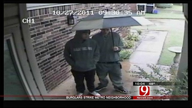 Security Cameras Capture Video Of OKC Burglary Suspects