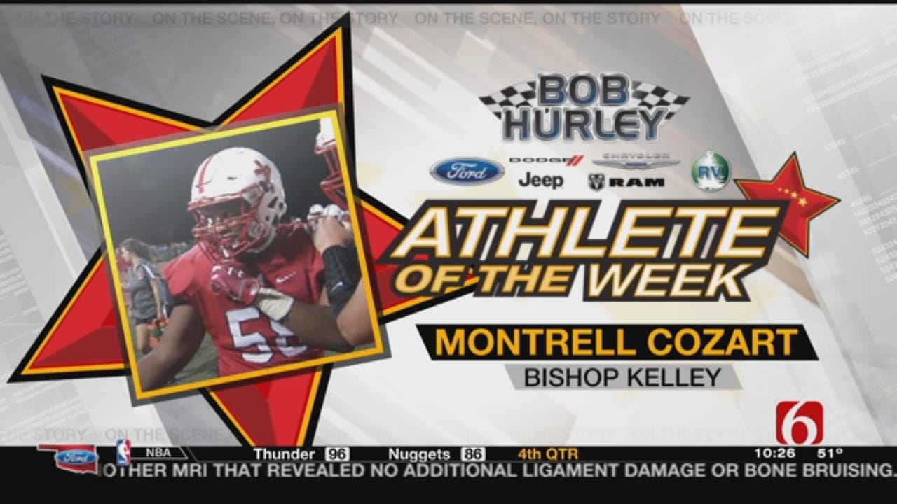 Athlete Of The Week: Bishop Kelley's Montrell Cozart