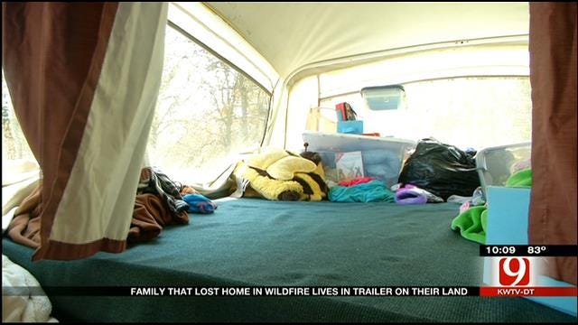 Guthrie Family Lives In Pop Up Trailer After Massive Wildfire