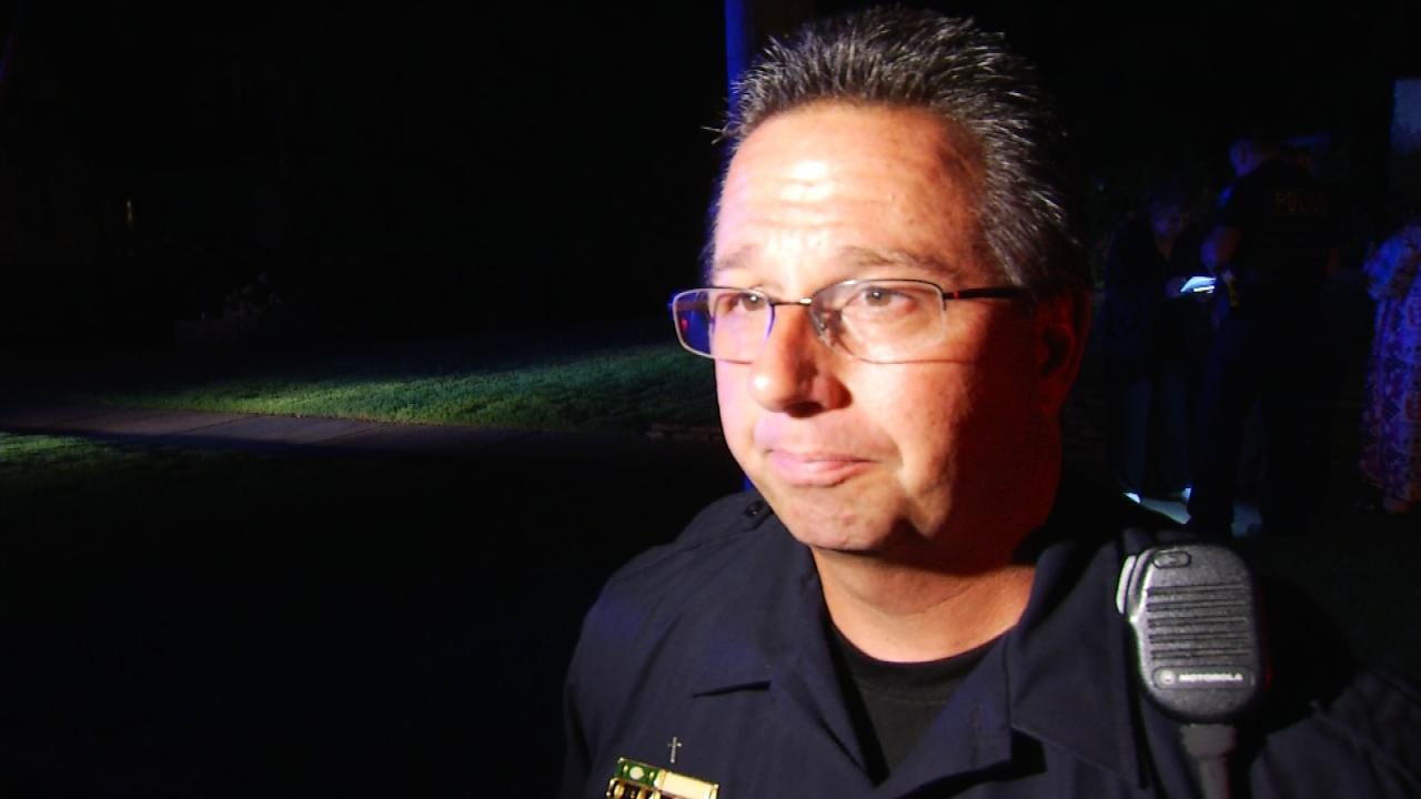 WEB EXTRA: Tulsa Police Officer Sgt. Mark Mackenzie Talks About Chase, Crash