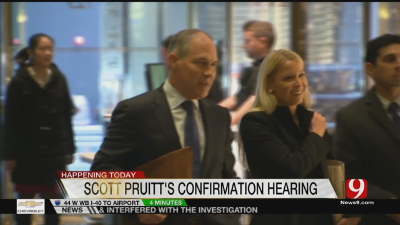 Critics Comment On Pruitt's EPA Confirmation Hearing