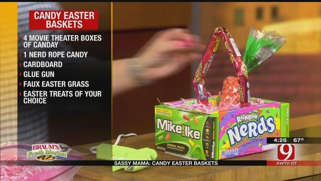 Candy Easter Baskets