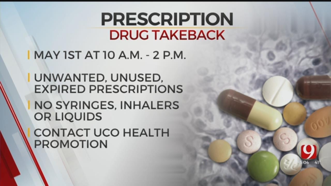 UCO To Host Prescription Drug Take Back Event