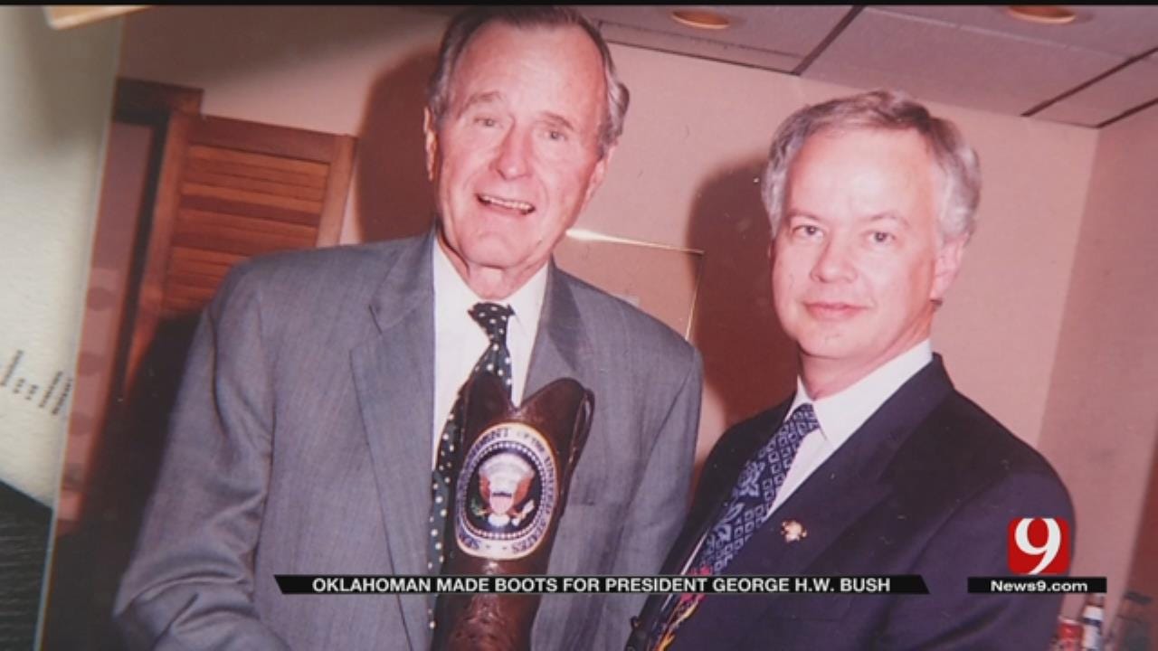 Oklahoman Made Boots For President George H.W. Bush