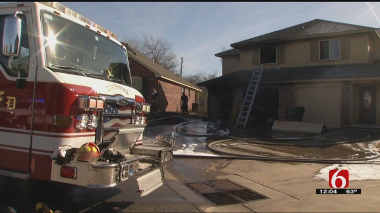 Claremore Woman Escapes Burning Home