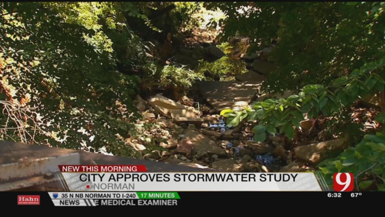 Stormwater Study Moving Forward In Norman