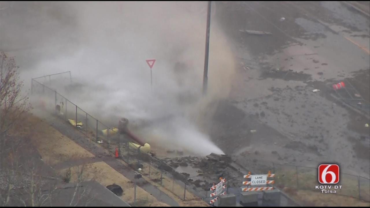 Thousands Without Heat Following Tulsa Gas Line Explosion