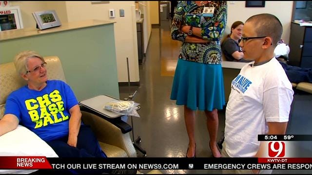Moore Boy, Injured In 2013 Tornado, Thanks Blood Donors
