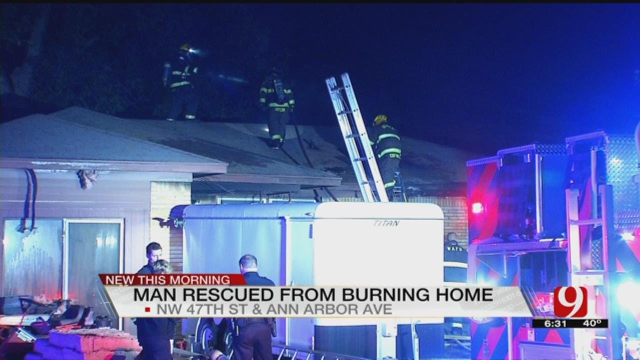 Good Samaritans Save Resident During Warr Acres House Fire