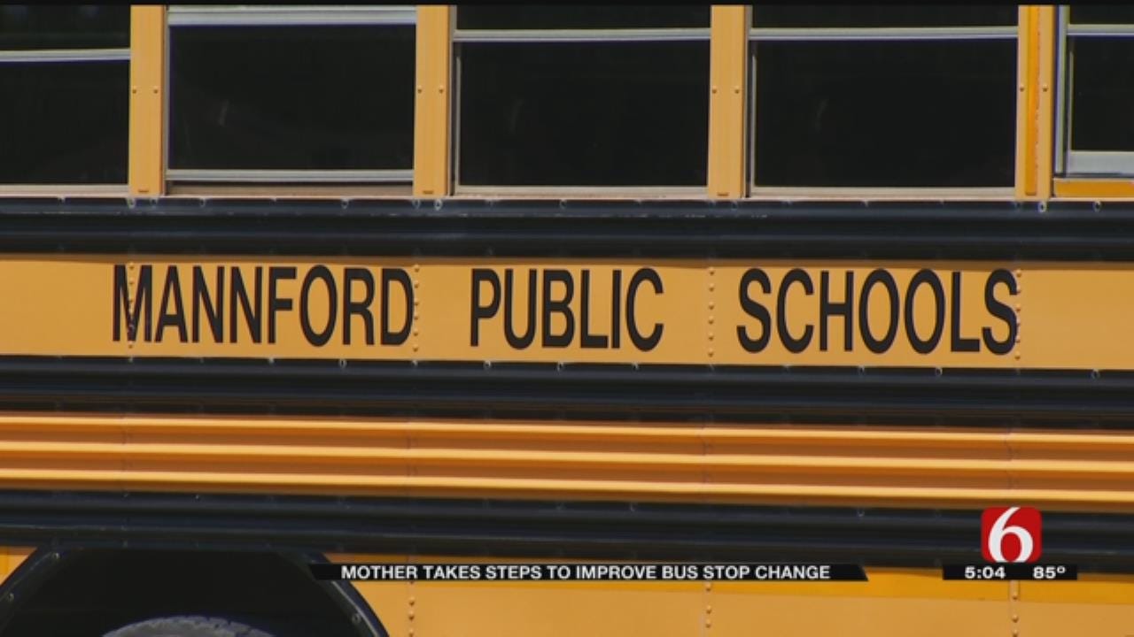 Mannford Mom Takes Matters Into Own Hands After Bus Stop Issues