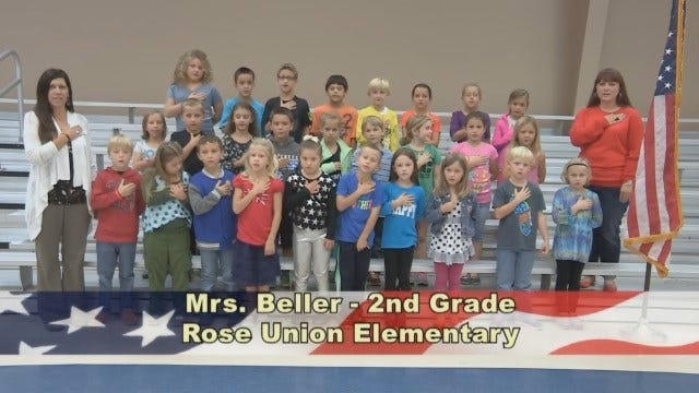 Mrs. Beller's 2nd Grade Class At Rose Union Elementary