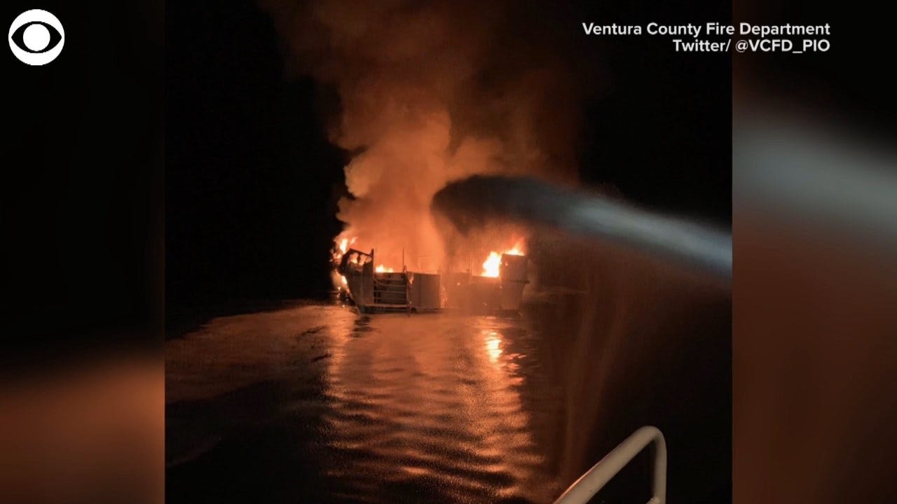 Over 30 People Unaccounted For After Deadly Boat Fire Off Coast Of Southern California