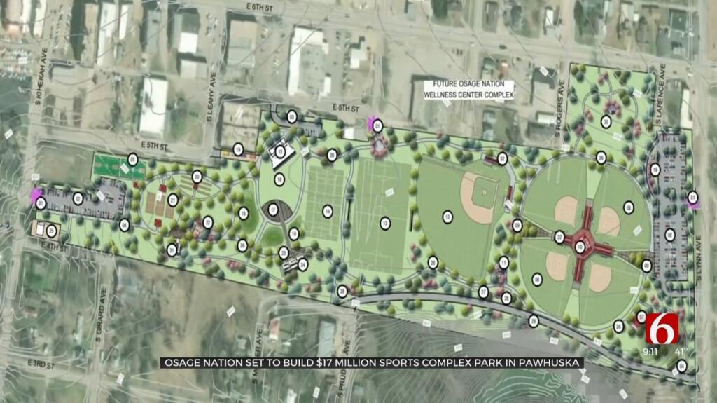 Osage Nation Set To Build $17 Million Sports Complex Park In Pawhuska