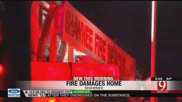 Early Morning Fire Damages Shawnee Home