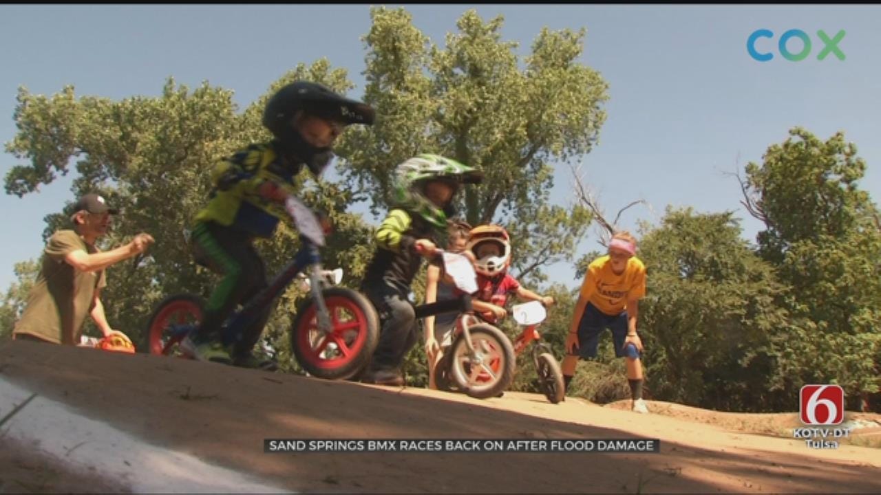Sand Springs BMX Races Back On After Flood Damage