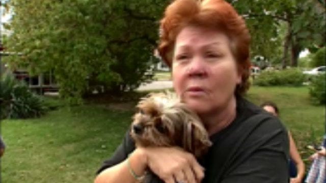 WEB EXTRA: Anita Todd Talks About Tulsa Firefighters Rescuing Her Pets