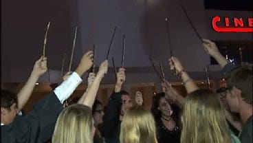 WEB EXTRA: Harry Potter Fans Turn Out In Tulsa For Series Final Movie