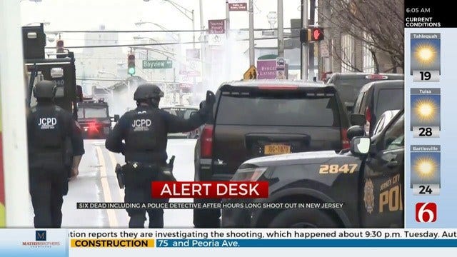 6 Dead, Including Officer, After New Jersey Shooting