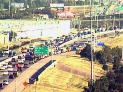 WEB EXTRA: SKYCAM Camera Video Of Traffic On U.S. Highway 169