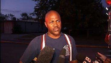 WEB EXTRA: Tulsa Firefighter Tim Smallwood Talks About The Two House Fires