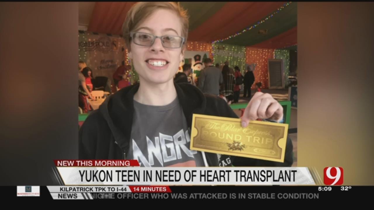 Yukon Teenager Waits For Heart Transplant At Missouri Hospital