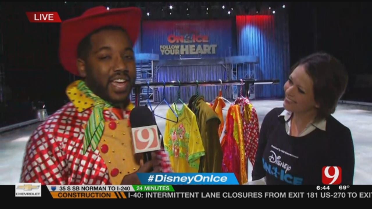 News 9's Chris Gilmore Gets In Costume For Disney On Ice