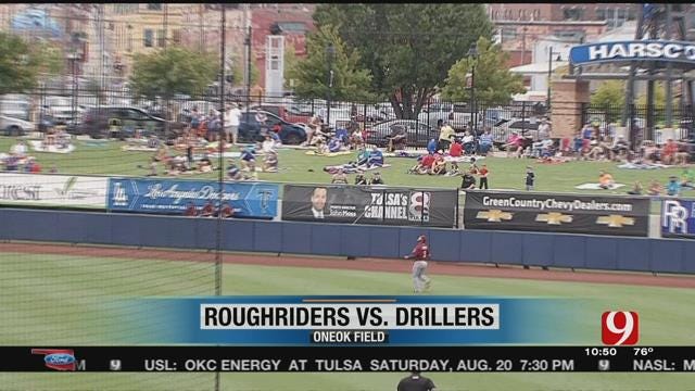 Drillers Sweep Roughriders