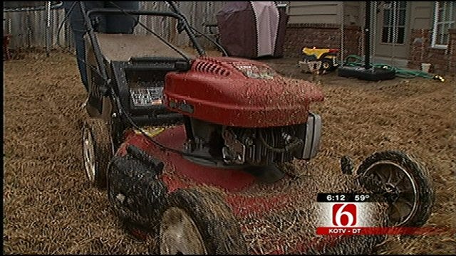 Tulsa Woman Finds Second Career In Mowing Lawns