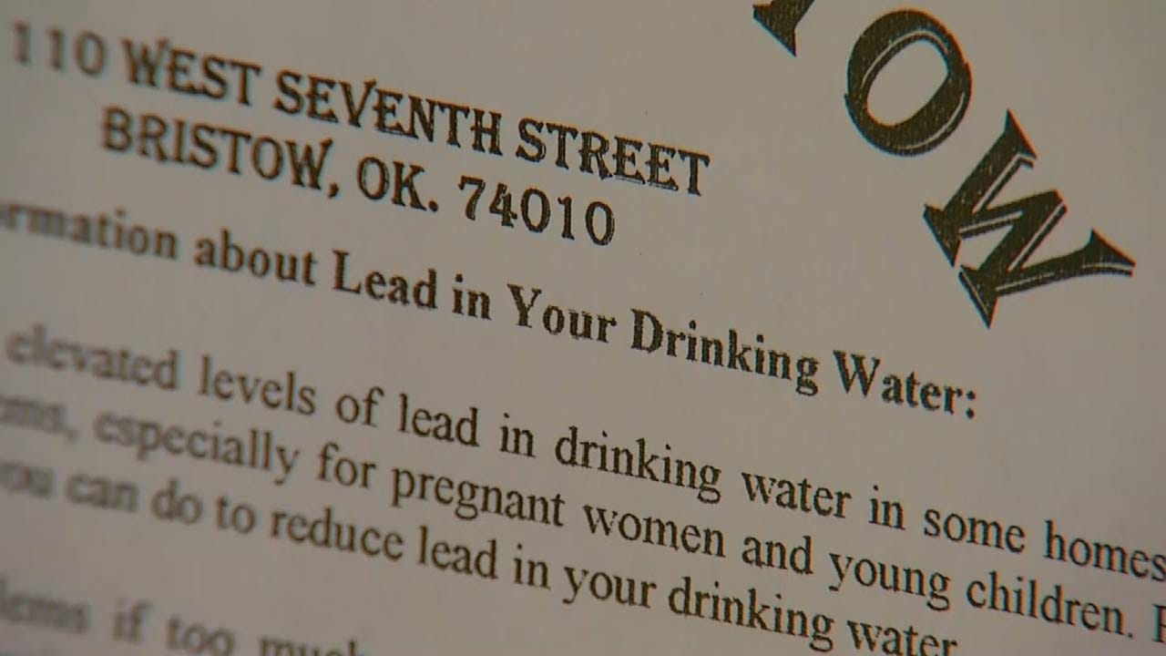 Bristow Homeowners Warned About Lead Levels In Water
