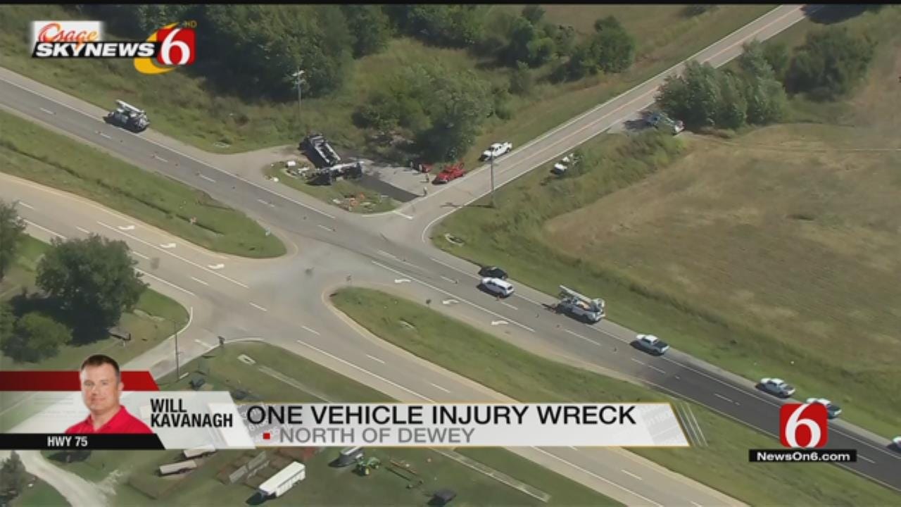 Osage SkyNews 6 HD Flys Over Washington County Truck Crash