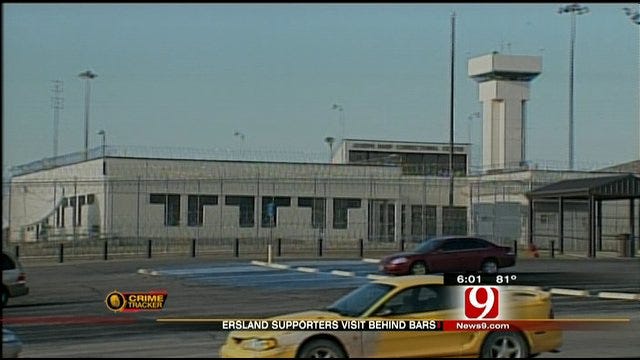Ersland Receives First Two Visitors As An Inmate