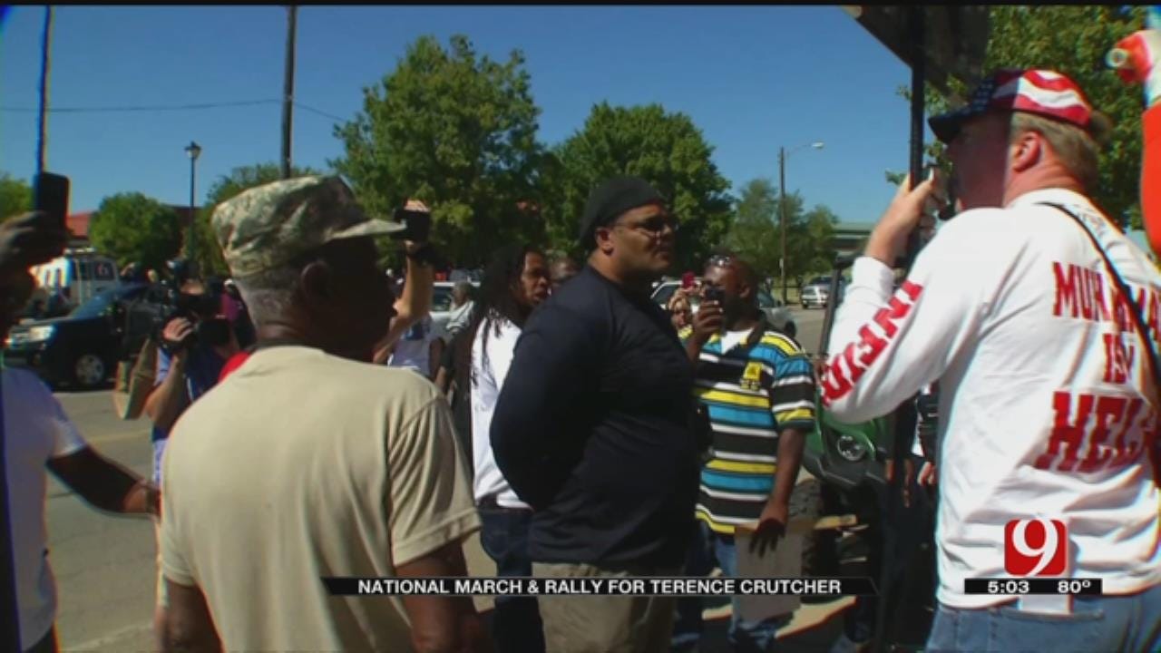 Hate Groups Turn Out To Counter Protest Peaceful Tulsa March