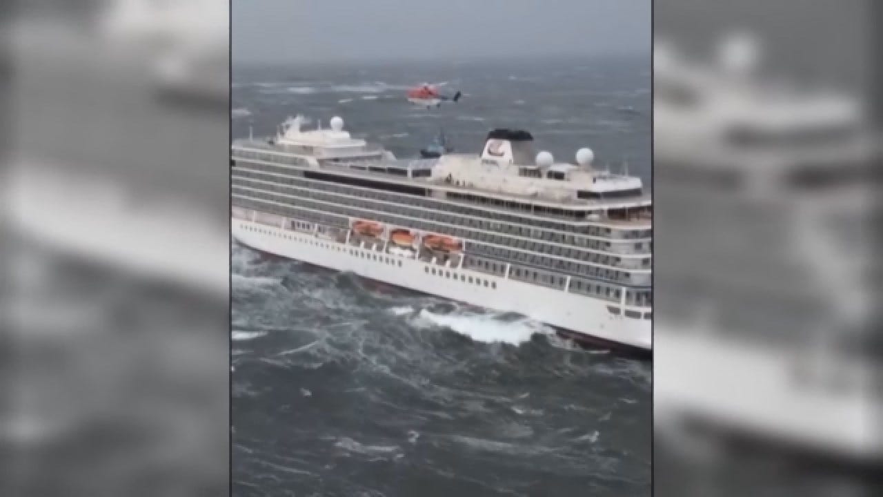 Hundreds Of Passengers Rescued From Stranded Norway Cruise Ship