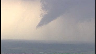 WEB EXTRA: SkyNews6 Captures Funnel North Of Claremore