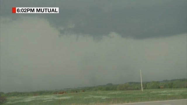 Storm Chaser Marty Logan Spots A Tornado In Woodward Co.