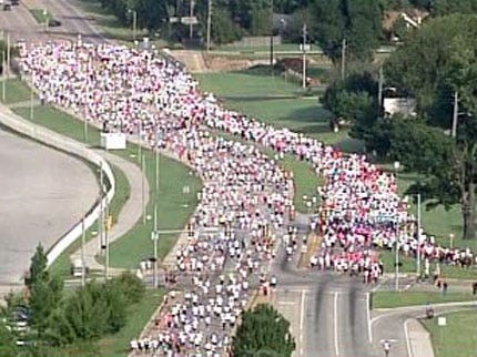 SKYNEWS 6: Thousands Race For The Cure In Tulsa