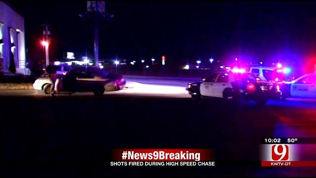 Suspect On The Loose After High-Speed Chase In NW OKC