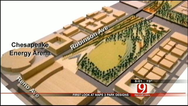 Architects Reveal Newest Plans For Downtown OKC Park