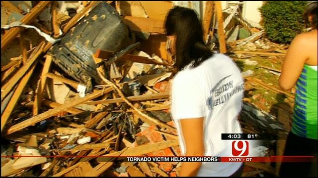 Moore Residents Helping Neighbors Affected By Tornado