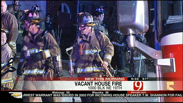 Homeless Person May Have Started Fire At NE OKC House