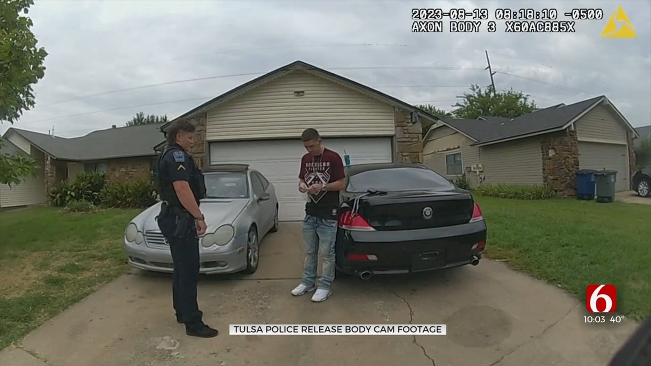 Body Cam Video Shows Confrontation Before Tulsa Police Officer, Suspect  Shot