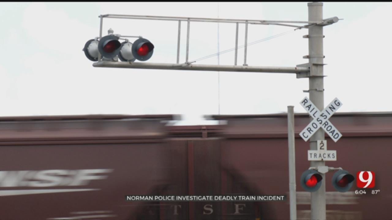Norman Police Investigate Deadly Train Collision