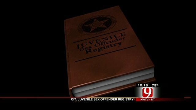 Registering Juvenile Sex Offenders