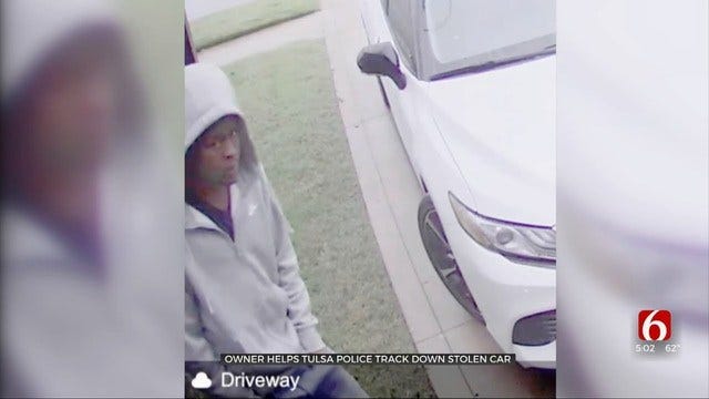 Tulsa Man Helps Police Track Down Stolen Subaru